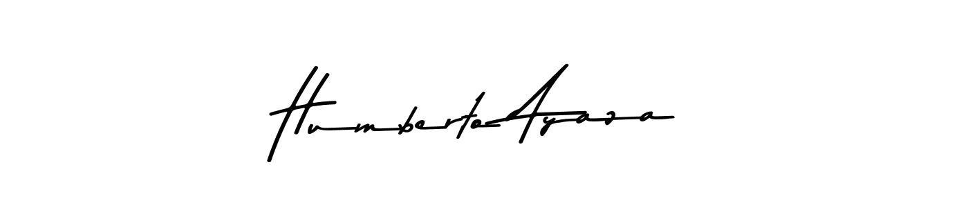 This is the best signature style for the Humberto Ayaza name. Also you like these signature font (Asem Kandis PERSONAL USE). Mix name signature. Humberto Ayaza signature style 9 images and pictures png