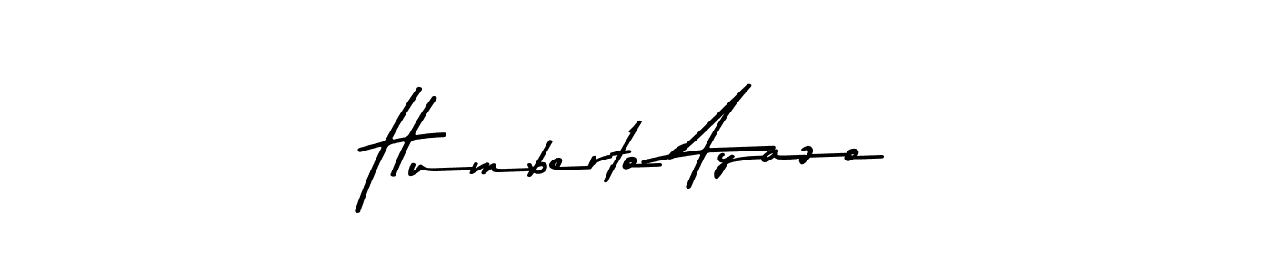Also we have Humberto Ayazo name is the best signature style. Create professional handwritten signature collection using Asem Kandis PERSONAL USE autograph style. Humberto Ayazo signature style 9 images and pictures png