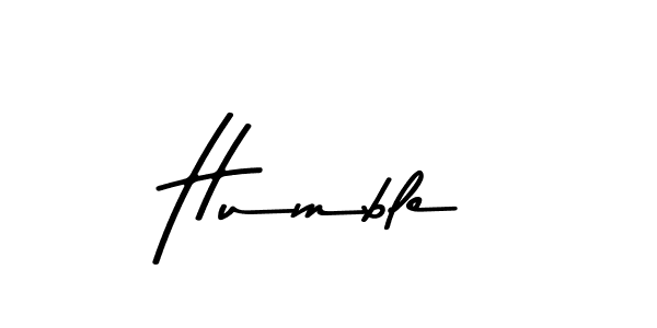 How to make Humble signature? Asem Kandis PERSONAL USE is a professional autograph style. Create handwritten signature for Humble name. Humble signature style 9 images and pictures png