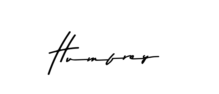 Make a beautiful signature design for name Humfrey. With this signature (Asem Kandis PERSONAL USE) style, you can create a handwritten signature for free. Humfrey signature style 9 images and pictures png