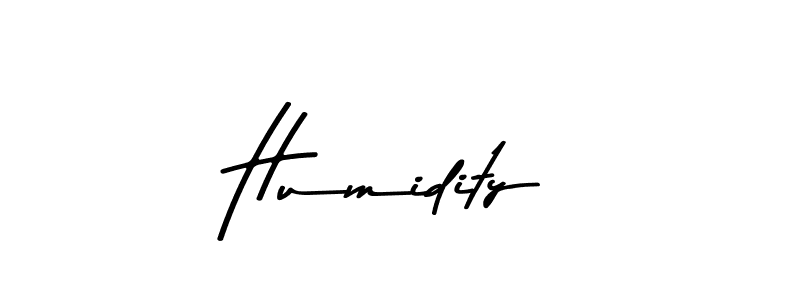 Design your own signature with our free online signature maker. With this signature software, you can create a handwritten (Asem Kandis PERSONAL USE) signature for name Humidity. Humidity signature style 9 images and pictures png