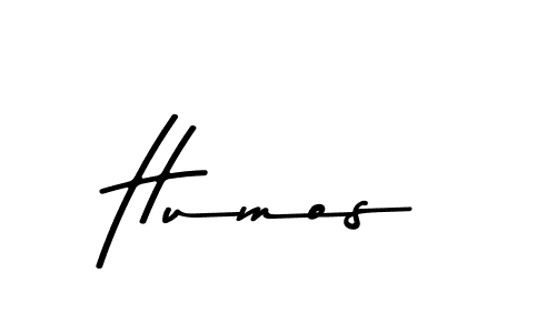How to make Humos name signature. Use Asem Kandis PERSONAL USE style for creating short signs online. This is the latest handwritten sign. Humos signature style 9 images and pictures png