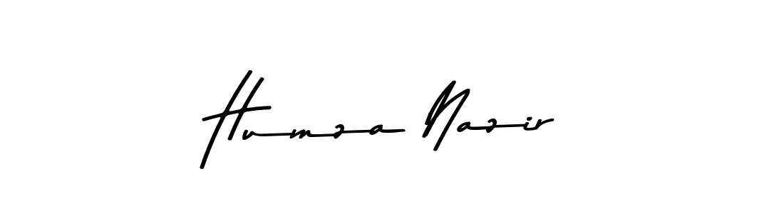 Create a beautiful signature design for name Humza Nazir. With this signature (Asem Kandis PERSONAL USE) fonts, you can make a handwritten signature for free. Humza Nazir signature style 9 images and pictures png