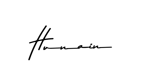 The best way (Asem Kandis PERSONAL USE) to make a short signature is to pick only two or three words in your name. The name Hunain include a total of six letters. For converting this name. Hunain signature style 9 images and pictures png