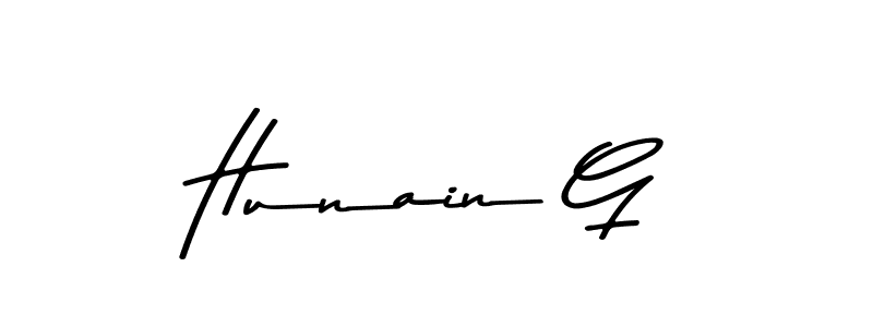 Make a short Hunain G signature style. Manage your documents anywhere anytime using Asem Kandis PERSONAL USE. Create and add eSignatures, submit forms, share and send files easily. Hunain G signature style 9 images and pictures png