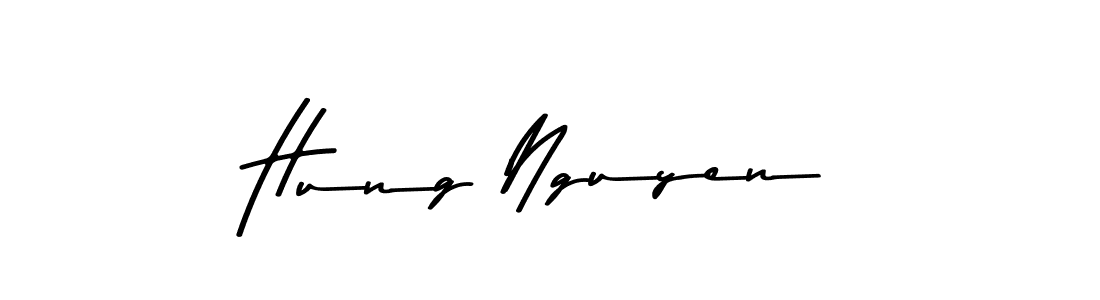 How to make Hung Nguyen signature? Asem Kandis PERSONAL USE is a professional autograph style. Create handwritten signature for Hung Nguyen name. Hung Nguyen signature style 9 images and pictures png