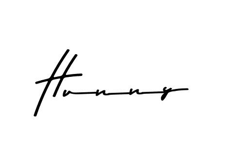 Hunny stylish signature style. Best Handwritten Sign (Asem Kandis PERSONAL USE) for my name. Handwritten Signature Collection Ideas for my name Hunny. Hunny signature style 9 images and pictures png