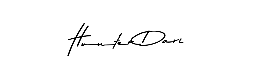 How to make Hunter Dari signature? Asem Kandis PERSONAL USE is a professional autograph style. Create handwritten signature for Hunter Dari name. Hunter Dari signature style 9 images and pictures png