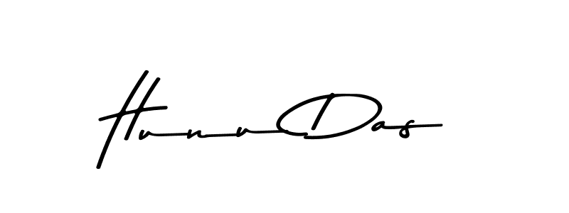 How to make Hunu Das name signature. Use Asem Kandis PERSONAL USE style for creating short signs online. This is the latest handwritten sign. Hunu Das signature style 9 images and pictures png