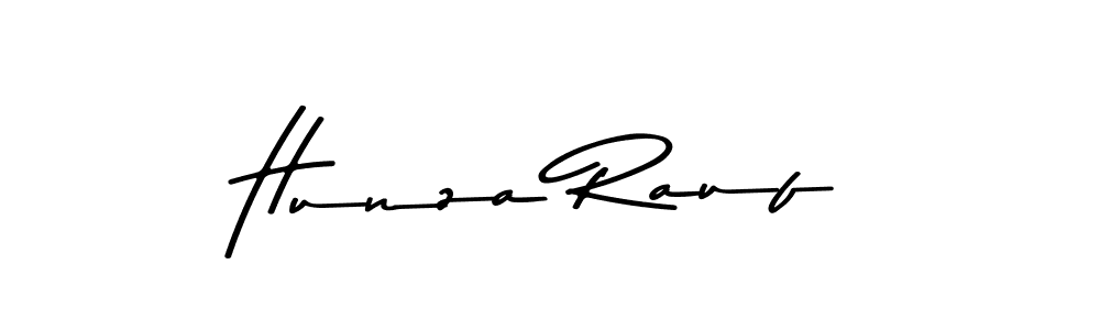 How to make Hunza Rauf signature? Asem Kandis PERSONAL USE is a professional autograph style. Create handwritten signature for Hunza Rauf name. Hunza Rauf signature style 9 images and pictures png