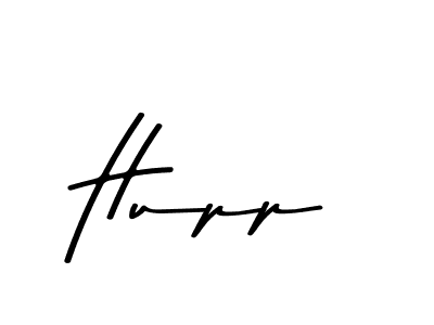 Create a beautiful signature design for name Hupp. With this signature (Asem Kandis PERSONAL USE) fonts, you can make a handwritten signature for free. Hupp signature style 9 images and pictures png