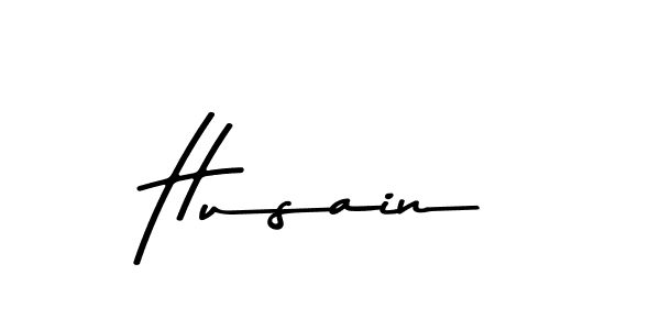 Create a beautiful signature design for name Husain. With this signature (Asem Kandis PERSONAL USE) fonts, you can make a handwritten signature for free. Husain signature style 9 images and pictures png