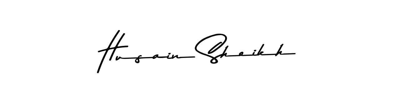 Also You can easily find your signature by using the search form. We will create Husain Sheikh name handwritten signature images for you free of cost using Asem Kandis PERSONAL USE sign style. Husain Sheikh signature style 9 images and pictures png
