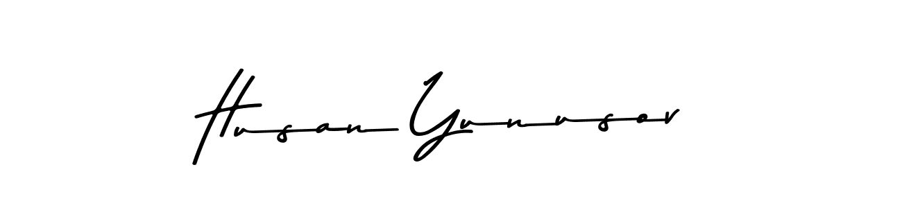 Use a signature maker to create a handwritten signature online. With this signature software, you can design (Asem Kandis PERSONAL USE) your own signature for name Husan Yunusov. Husan Yunusov signature style 9 images and pictures png