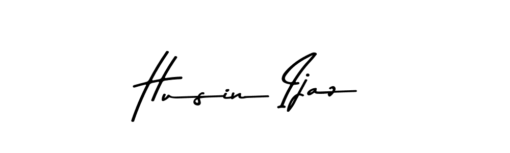 Also You can easily find your signature by using the search form. We will create Husin Ijaz name handwritten signature images for you free of cost using Asem Kandis PERSONAL USE sign style. Husin Ijaz signature style 9 images and pictures png