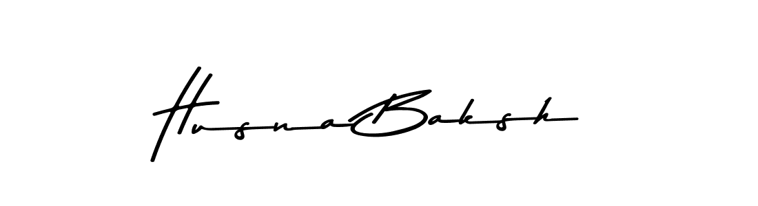 Make a beautiful signature design for name Husna Baksh. With this signature (Asem Kandis PERSONAL USE) style, you can create a handwritten signature for free. Husna Baksh signature style 9 images and pictures png