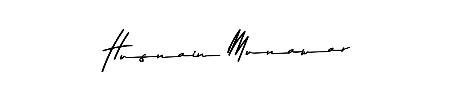 How to make Husnain Munawar signature? Asem Kandis PERSONAL USE is a professional autograph style. Create handwritten signature for Husnain Munawar name. Husnain Munawar signature style 9 images and pictures png