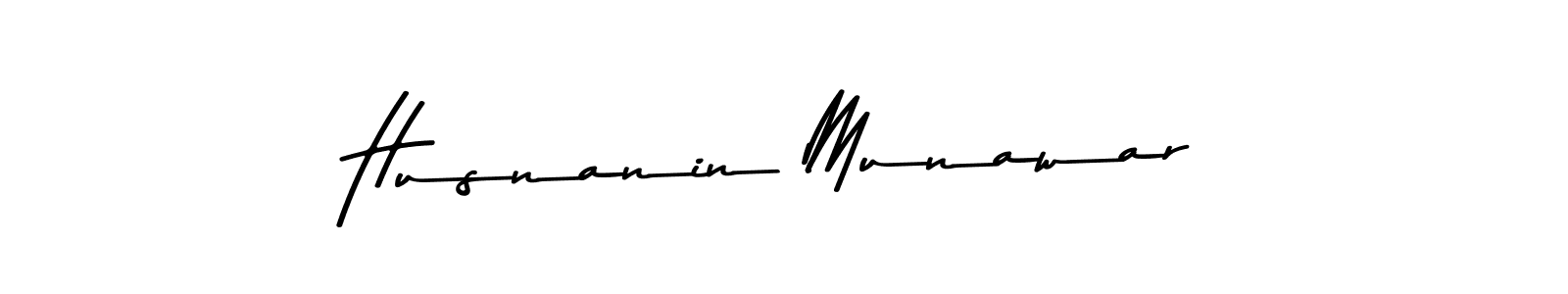 Here are the top 10 professional signature styles for the name Husnanin Munawar. These are the best autograph styles you can use for your name. Husnanin Munawar signature style 9 images and pictures png
