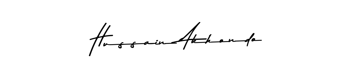 How to make Hussain Akhondo signature? Asem Kandis PERSONAL USE is a professional autograph style. Create handwritten signature for Hussain Akhondo name. Hussain Akhondo signature style 9 images and pictures png