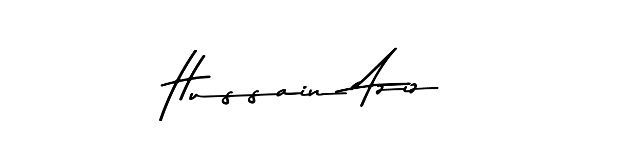 Similarly Asem Kandis PERSONAL USE is the best handwritten signature design. Signature creator online .You can use it as an online autograph creator for name Hussain Aziz. Hussain Aziz signature style 9 images and pictures png