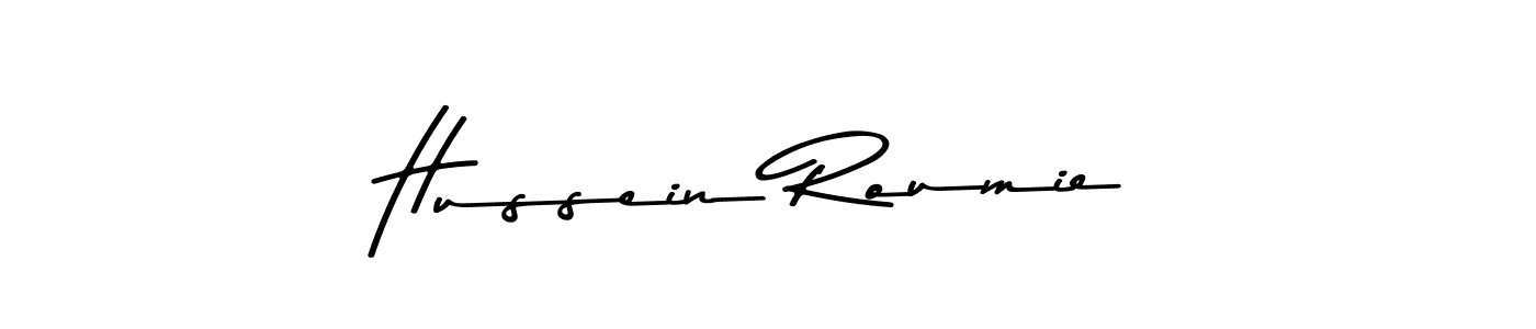 Also You can easily find your signature by using the search form. We will create Hussein Roumie name handwritten signature images for you free of cost using Asem Kandis PERSONAL USE sign style. Hussein Roumie signature style 9 images and pictures png