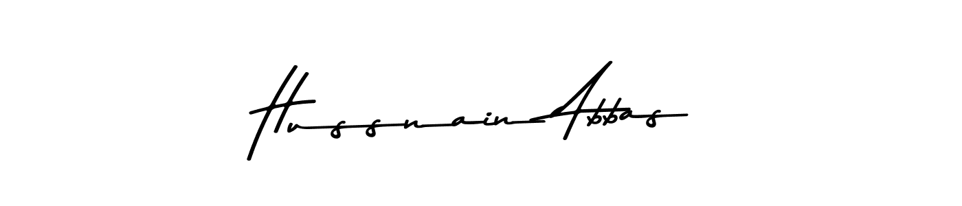 How to make Hussnain Abbas signature? Asem Kandis PERSONAL USE is a professional autograph style. Create handwritten signature for Hussnain Abbas name. Hussnain Abbas signature style 9 images and pictures png
