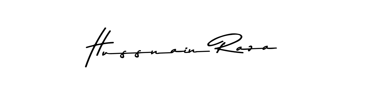 The best way (Asem Kandis PERSONAL USE) to make a short signature is to pick only two or three words in your name. The name Hussnain Raza include a total of six letters. For converting this name. Hussnain Raza signature style 9 images and pictures png