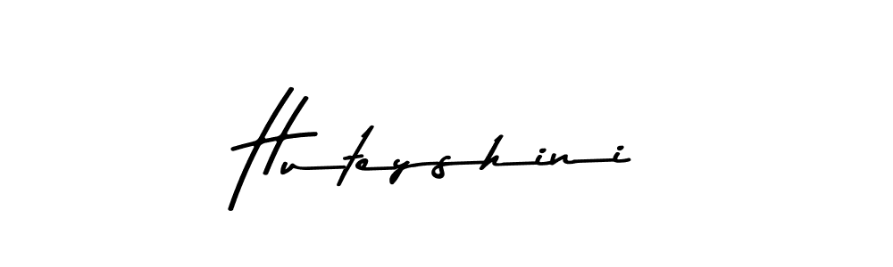 Use a signature maker to create a handwritten signature online. With this signature software, you can design (Asem Kandis PERSONAL USE) your own signature for name Huteyshini. Huteyshini signature style 9 images and pictures png