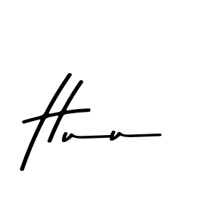 How to make Huu signature? Asem Kandis PERSONAL USE is a professional autograph style. Create handwritten signature for Huu name. Huu signature style 9 images and pictures png