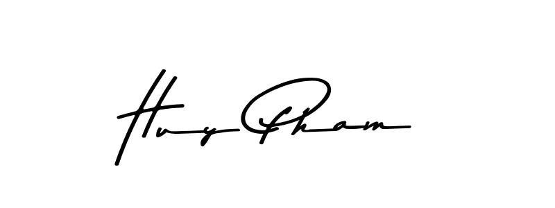 Create a beautiful signature design for name Huy Pham. With this signature (Asem Kandis PERSONAL USE) fonts, you can make a handwritten signature for free. Huy Pham signature style 9 images and pictures png