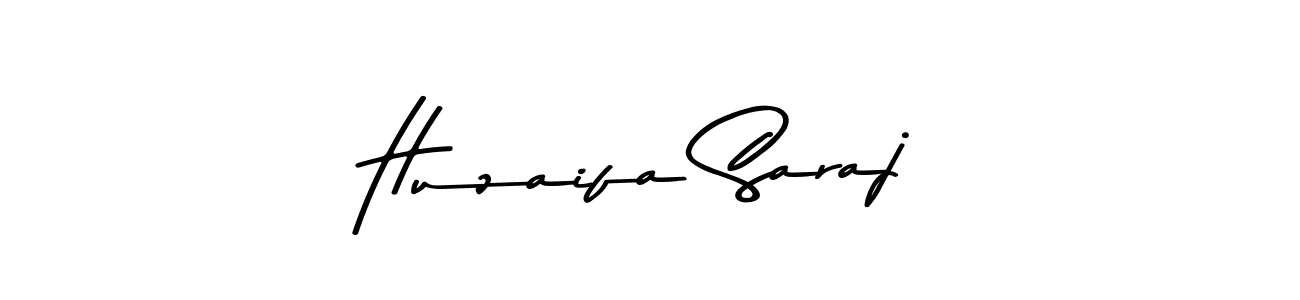 Design your own signature with our free online signature maker. With this signature software, you can create a handwritten (Asem Kandis PERSONAL USE) signature for name Huzaifa Saraj. Huzaifa Saraj signature style 9 images and pictures png