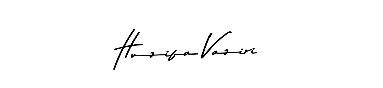 Make a beautiful signature design for name Huzifa Vaziri. With this signature (Asem Kandis PERSONAL USE) style, you can create a handwritten signature for free. Huzifa Vaziri signature style 9 images and pictures png