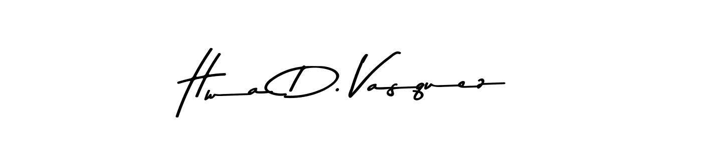 if you are searching for the best signature style for your name Hwa D. Vasquez. so please give up your signature search. here we have designed multiple signature styles  using Asem Kandis PERSONAL USE. Hwa D. Vasquez signature style 9 images and pictures png