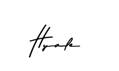 You should practise on your own different ways (Asem Kandis PERSONAL USE) to write your name (Hyale) in signature. don't let someone else do it for you. Hyale signature style 9 images and pictures png