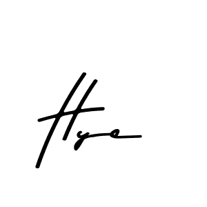 Make a beautiful signature design for name Hye. Use this online signature maker to create a handwritten signature for free. Hye signature style 9 images and pictures png