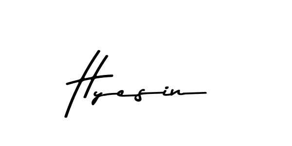 Once you've used our free online signature maker to create your best signature Asem Kandis PERSONAL USE style, it's time to enjoy all of the benefits that Hyesin name signing documents. Hyesin signature style 9 images and pictures png