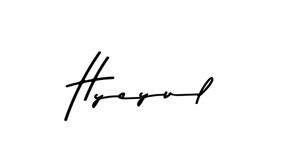 How to Draw Hyeyul signature style? Asem Kandis PERSONAL USE is a latest design signature styles for name Hyeyul. Hyeyul signature style 9 images and pictures png