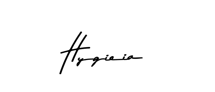 You should practise on your own different ways (Asem Kandis PERSONAL USE) to write your name (Hygieia) in signature. don't let someone else do it for you. Hygieia signature style 9 images and pictures png