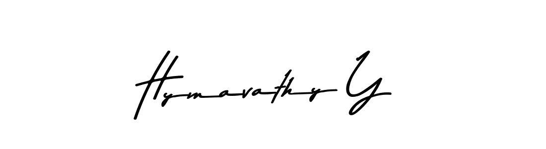 How to make Hymavathy Y signature? Asem Kandis PERSONAL USE is a professional autograph style. Create handwritten signature for Hymavathy Y name. Hymavathy Y signature style 9 images and pictures png