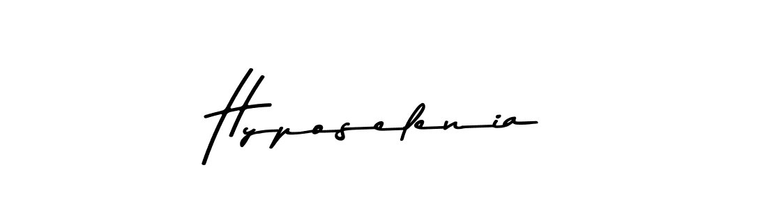 How to make Hyposelenia signature? Asem Kandis PERSONAL USE is a professional autograph style. Create handwritten signature for Hyposelenia name. Hyposelenia signature style 9 images and pictures png