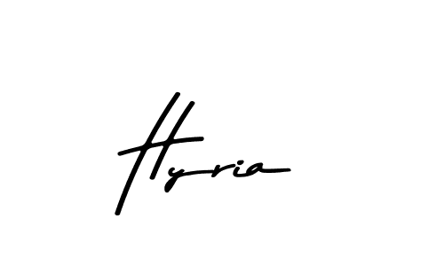 Similarly Asem Kandis PERSONAL USE is the best handwritten signature design. Signature creator online .You can use it as an online autograph creator for name Hyria. Hyria signature style 9 images and pictures png