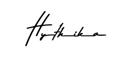 It looks like you need a new signature style for name Hythika. Design unique handwritten (Asem Kandis PERSONAL USE) signature with our free signature maker in just a few clicks. Hythika signature style 9 images and pictures png