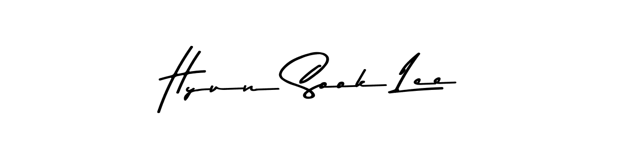 Make a short Hyun Sook Lee signature style. Manage your documents anywhere anytime using Asem Kandis PERSONAL USE. Create and add eSignatures, submit forms, share and send files easily. Hyun Sook Lee signature style 9 images and pictures png