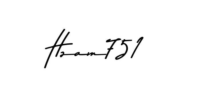 The best way (Asem Kandis PERSONAL USE) to make a short signature is to pick only two or three words in your name. The name Hzam751 include a total of six letters. For converting this name. Hzam751 signature style 9 images and pictures png