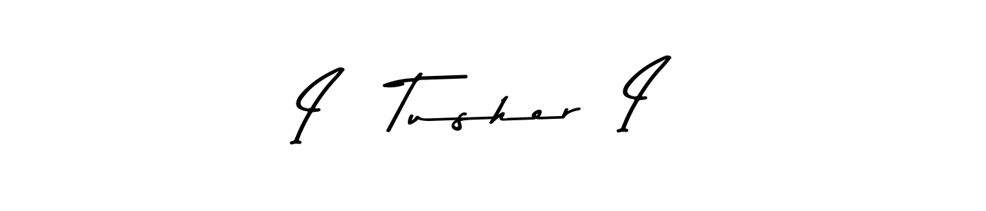 This is the best signature style for the I!  Tusher  I! name. Also you like these signature font (Asem Kandis PERSONAL USE). Mix name signature. I!  Tusher  I! signature style 9 images and pictures png