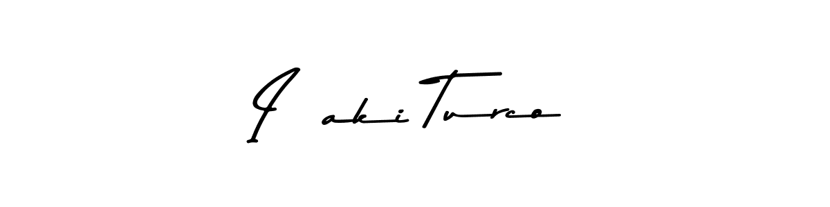 Asem Kandis PERSONAL USE is a professional signature style that is perfect for those who want to add a touch of class to their signature. It is also a great choice for those who want to make their signature more unique. Get Iñaki Turco name to fancy signature for free. Iñaki Turco signature style 9 images and pictures png