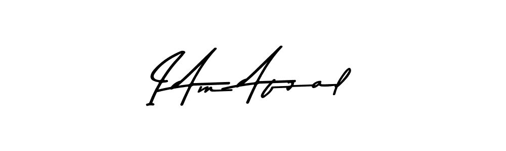 The best way (Asem Kandis PERSONAL USE) to make a short signature is to pick only two or three words in your name. The name I Am Afzal include a total of six letters. For converting this name. I Am Afzal signature style 9 images and pictures png