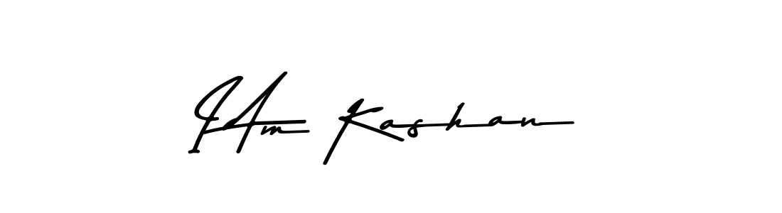 This is the best signature style for the I Am Kashan name. Also you like these signature font (Asem Kandis PERSONAL USE). Mix name signature. I Am Kashan signature style 9 images and pictures png