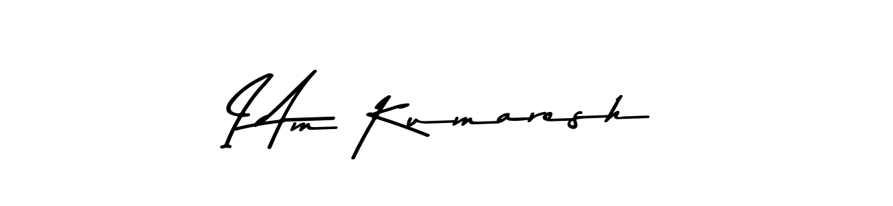 Also we have I Am Kumaresh name is the best signature style. Create professional handwritten signature collection using Asem Kandis PERSONAL USE autograph style. I Am Kumaresh signature style 9 images and pictures png