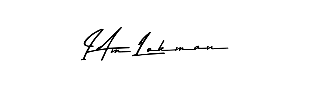 Also we have I Am Lokman name is the best signature style. Create professional handwritten signature collection using Asem Kandis PERSONAL USE autograph style. I Am Lokman signature style 9 images and pictures png